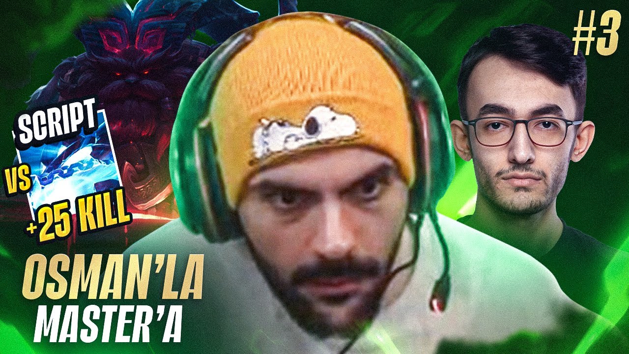 +45 DK 25 KILL SCRIPT XERATH'A KARŞI MÜCADELE AZMIN'LA MASTER RUSH #3