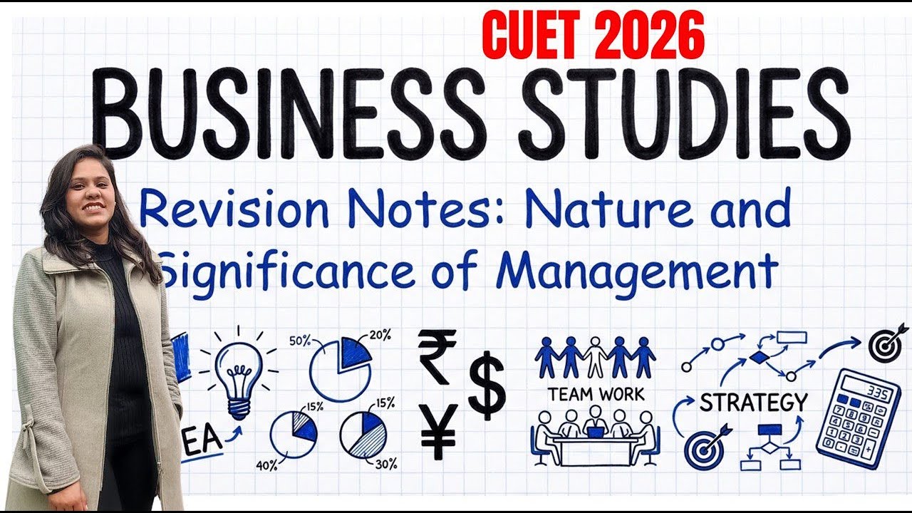 Nature and Significance of Management class 12 Business Studies ONE SHOT | chapter 1 BST | CUET