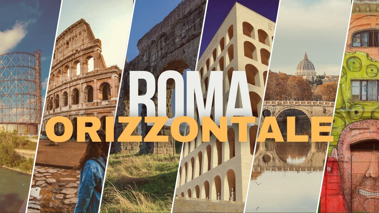 Roma orizzontale | Unveiling the Hidden Soul of Rome #RomeDrive #RomaInMovimento