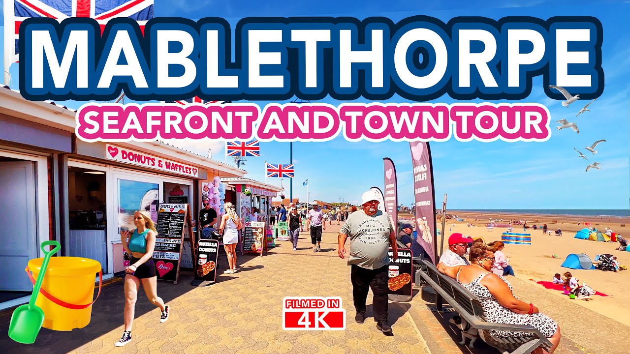 MABLETHORPE | Full seafront tour of Mablethorpe near Skegness, England