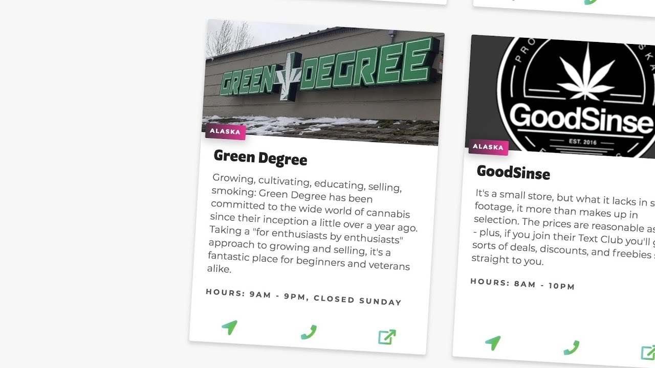 CNU - 2018 Tourist's Guide to America's Best Dispensaries  - Alaska