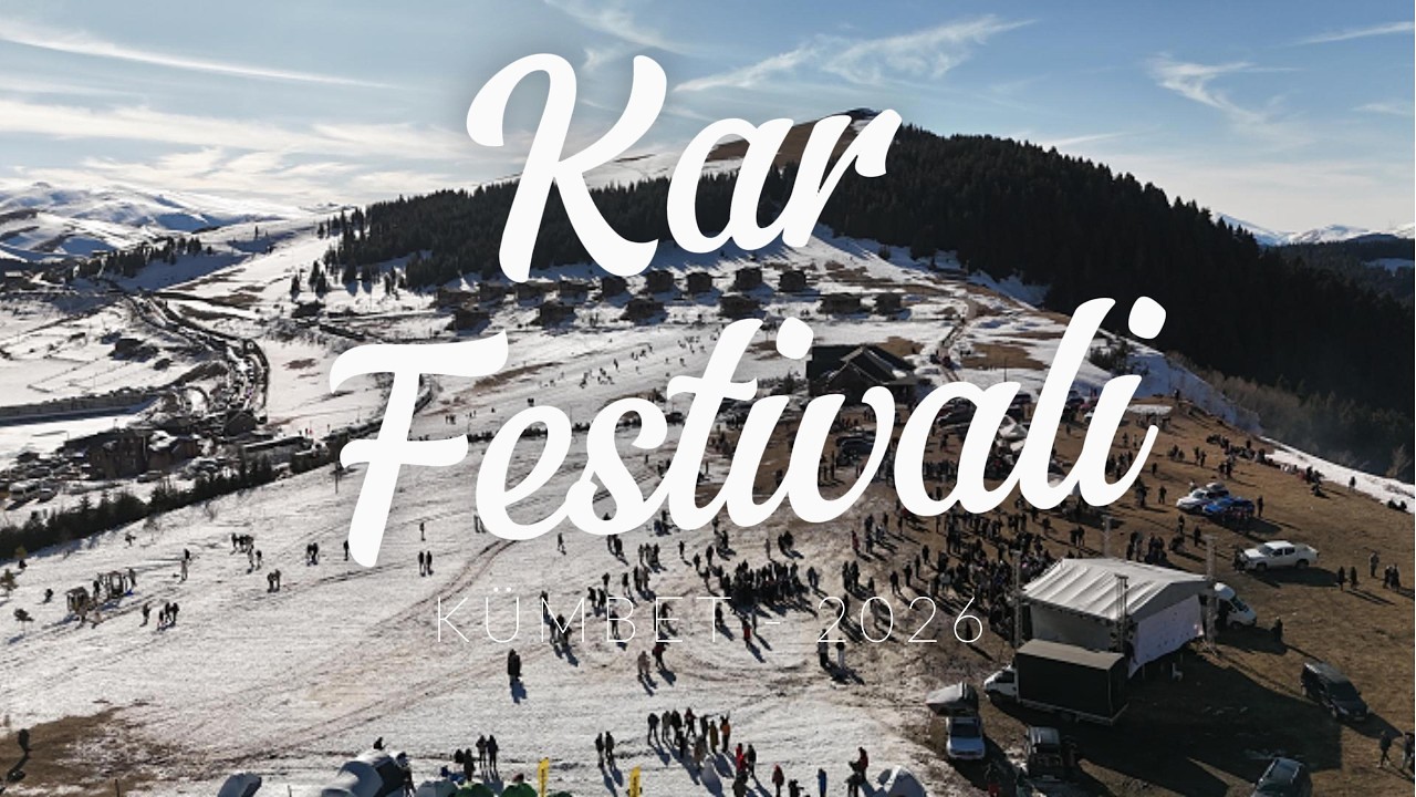 3. Kümbet Dağ Evi Kar Festivali'nden Manzaralar