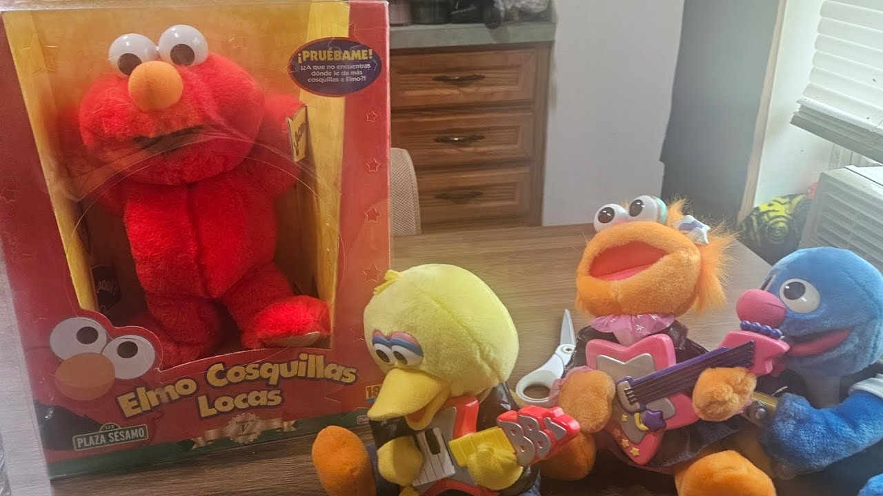 [FOR COLLECTORS 13+ ONLY] elmo cosquillas locas and mini rock & rolls DOUBLE UNBOXING