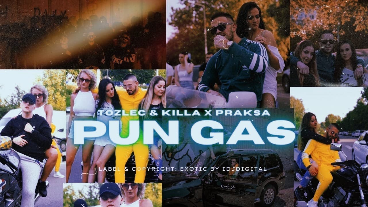 TOZLEC & KILLA X PRAKSA - PUN GAS (OFFICIAL VIDEO)