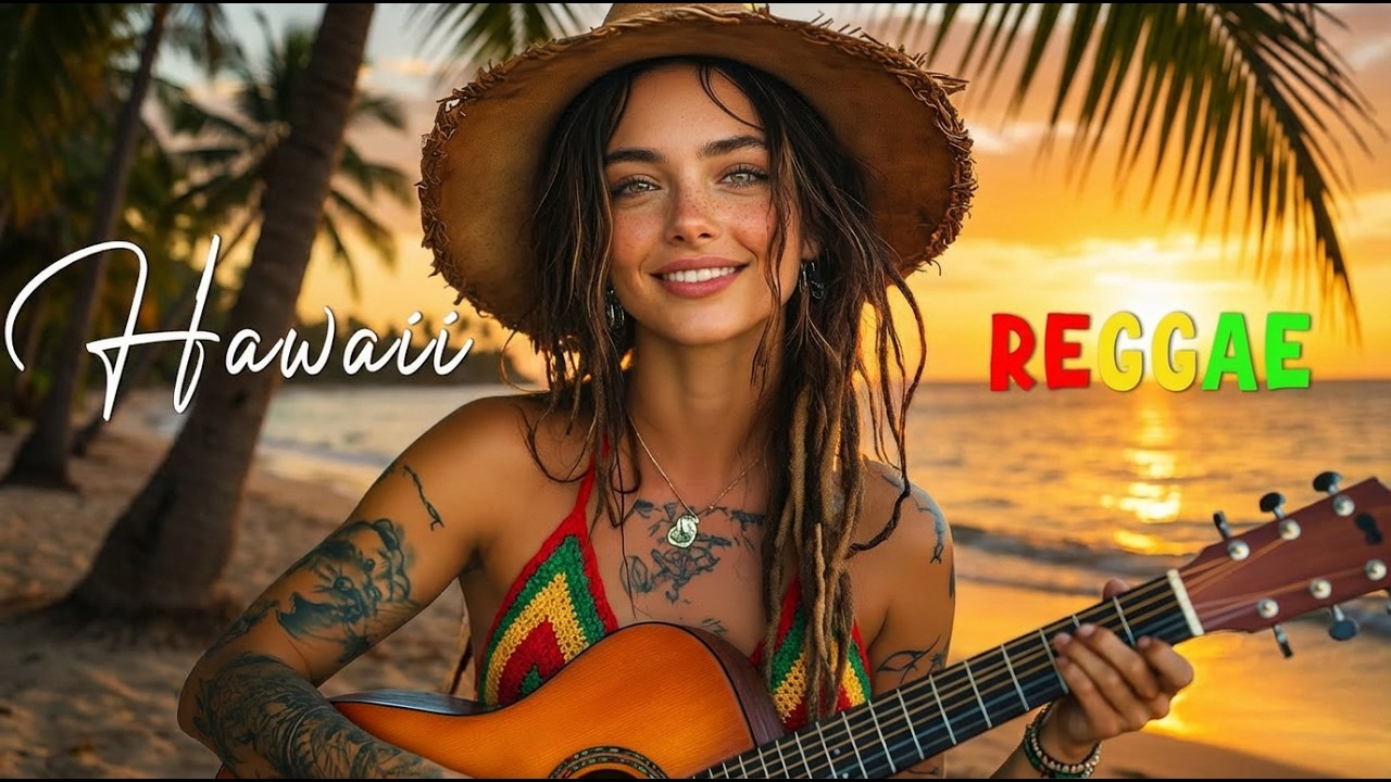 🍍 Tropical Island Reggae Vibes – Hawaiian Chill Music for Joy & Relaxation 🌞