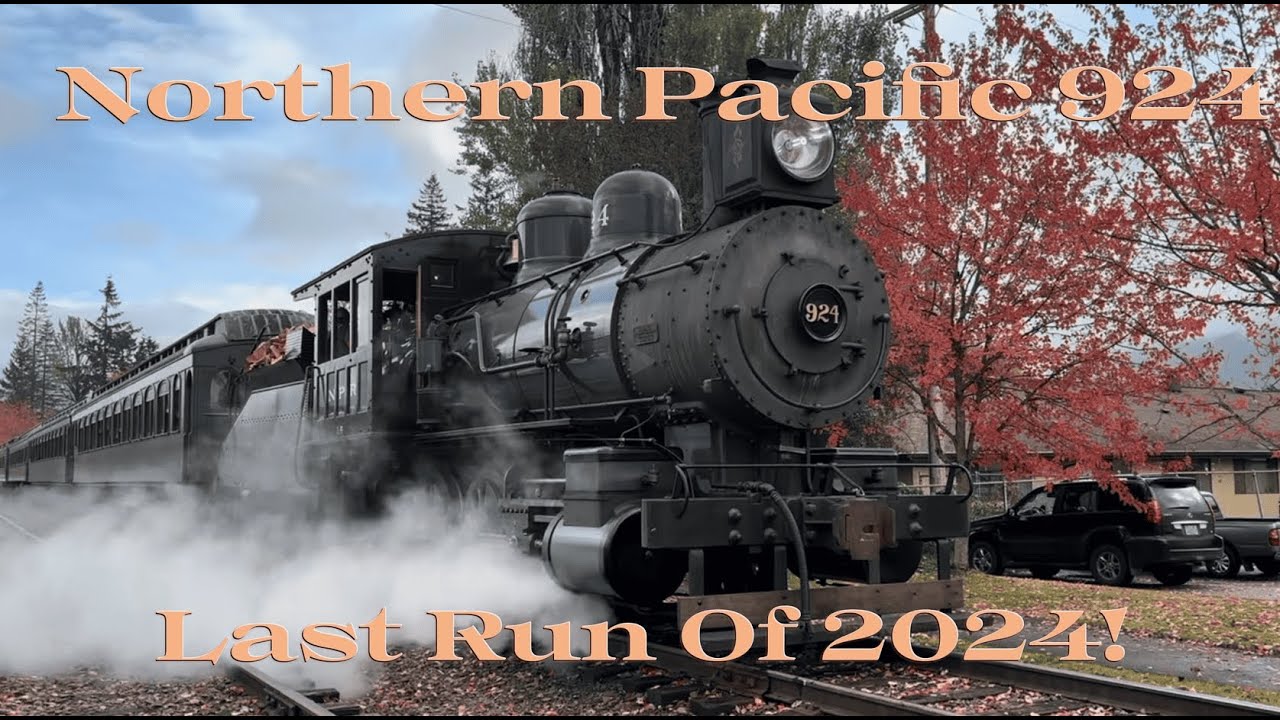 Northern Pacific 924 Last Run Of 2024!