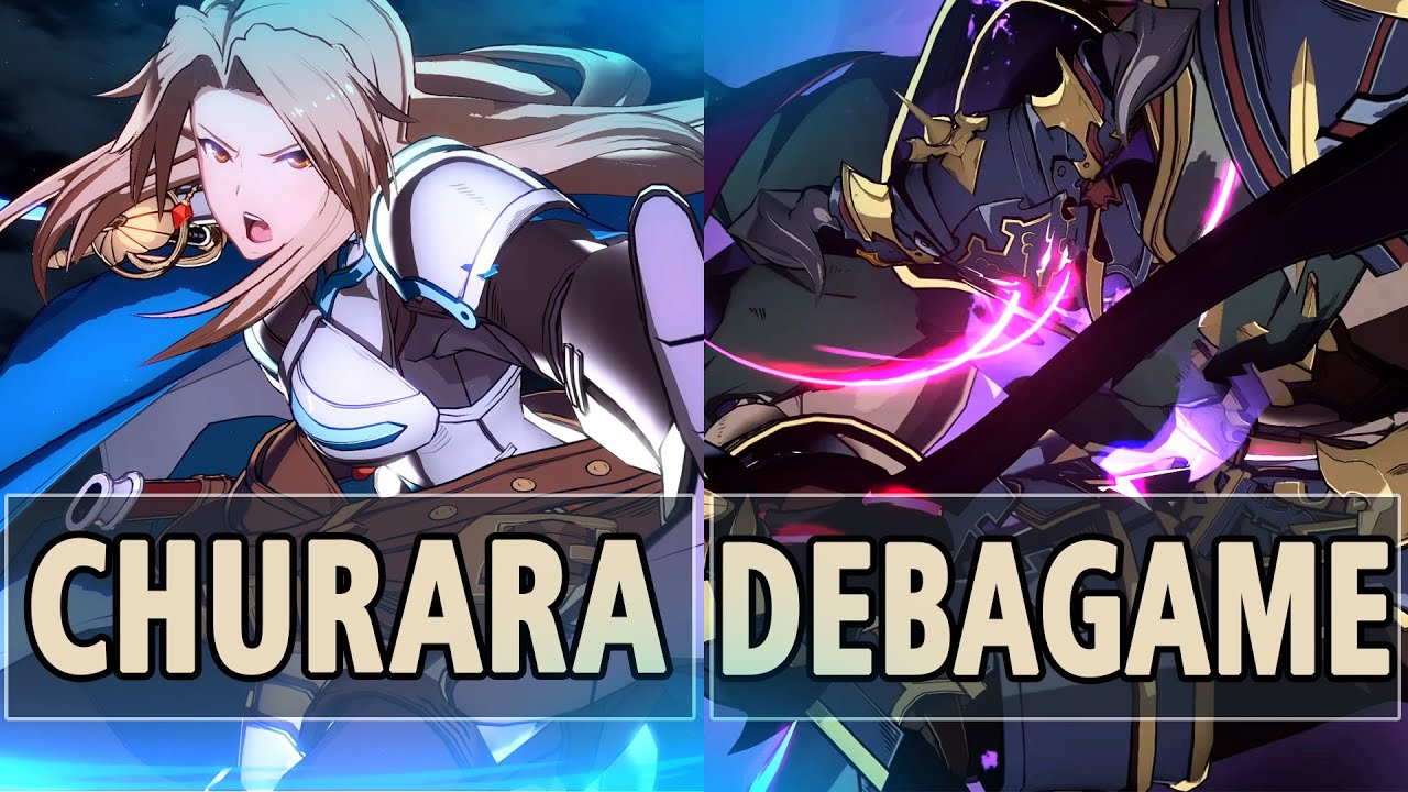 GBVSR: Churara (Katalina) Vs Debagame (Vaseraga) | High Level Gameplay.