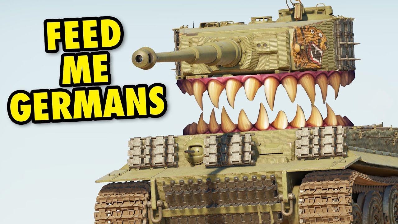 HUNGRY HUNGARY CANNIBAL TIGER EATS ITS OWN KIND - Tigris in War Thunder