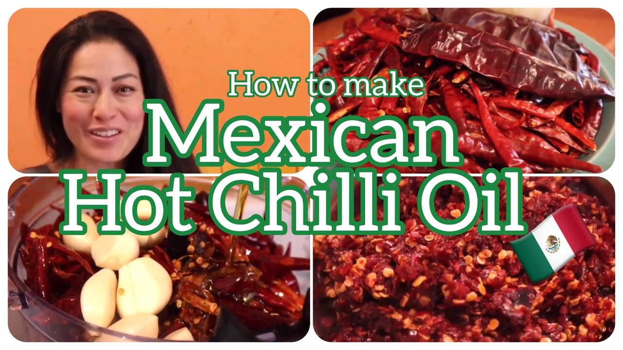 How to make Mexican Hot Chilli Oil #MexicanHotChilliOil