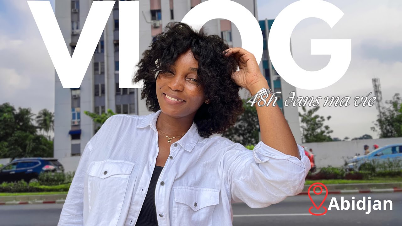 Vivre à #abidjan : #VLOG Passe 48H avec ta gabonaise Abidjanaise ( rire , chitchat , c’pâque)
