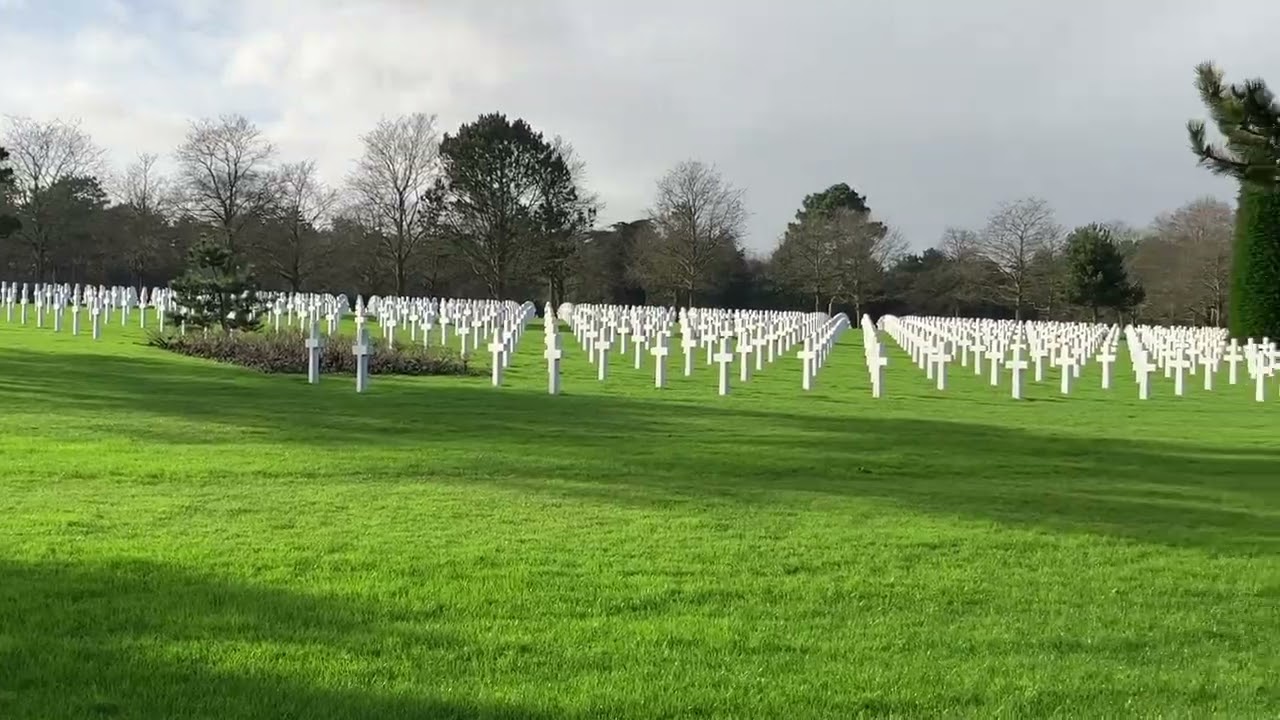 Normandy American Cemetery, Colleville-sur-Mer, Normandy, France