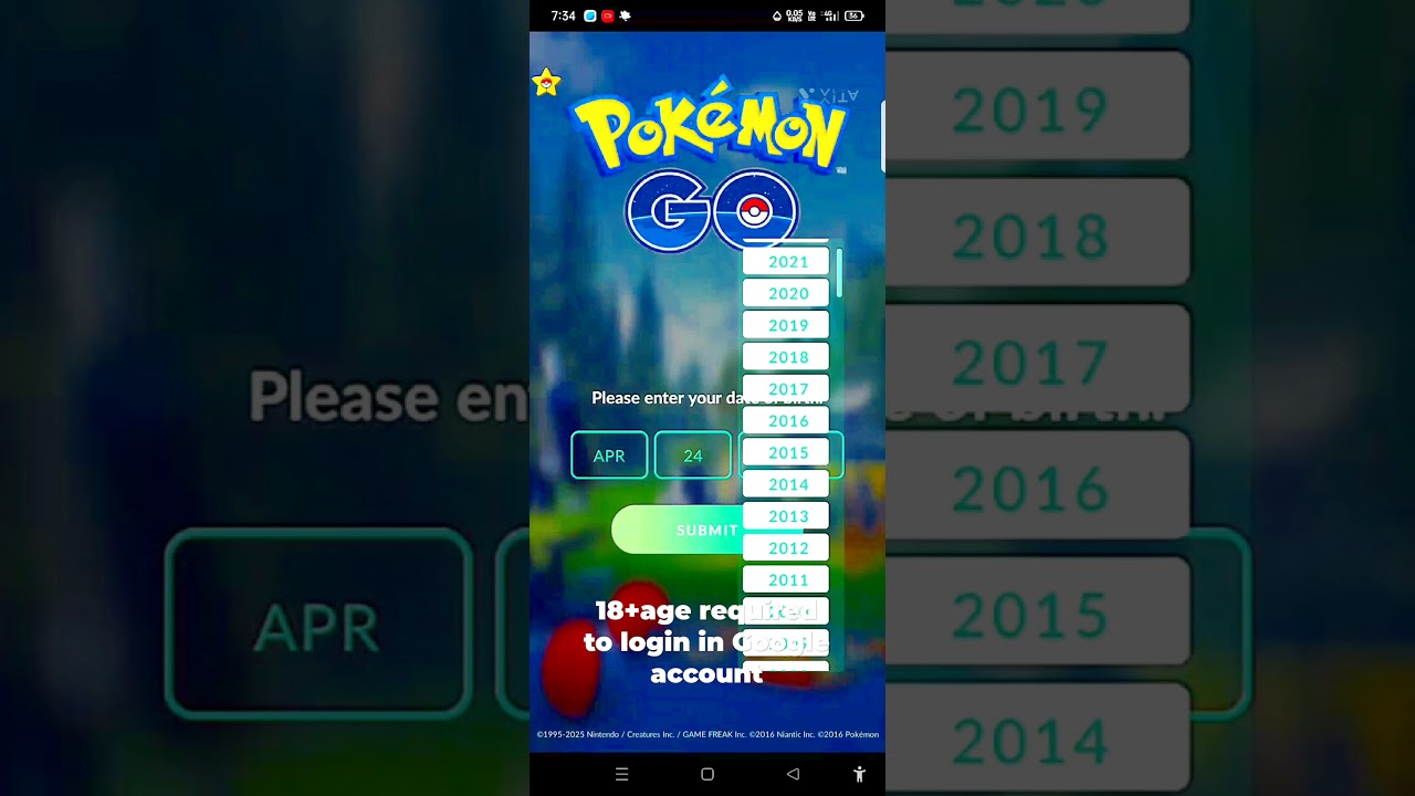 🎯 Pok&eacute;mon GO: How to Sign In with Google Account (Fast & Easy)#PokemonGo#CatchEmAll#PokeAdventure