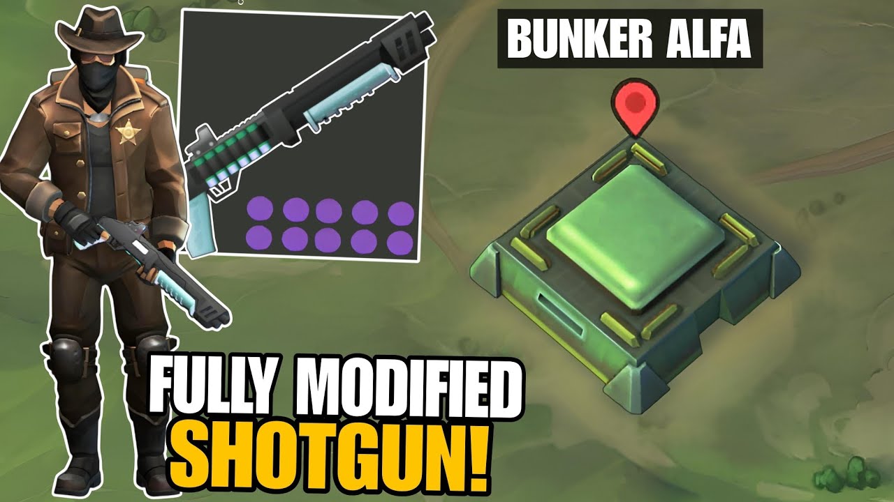 THIS FULLY MODIFIED SHOTGUN IS OP! - SHOTGUN vs BUNKER ALFA - Last Day on Earth: Survival