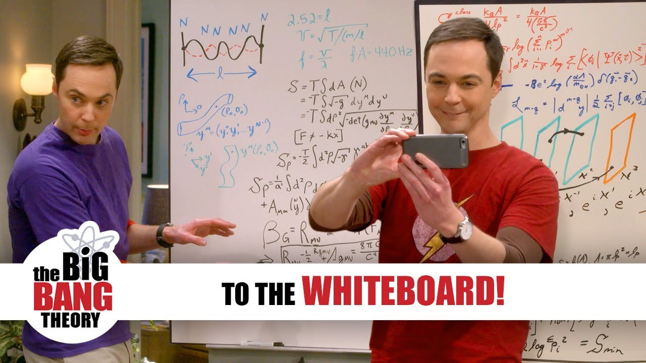 Every Time the Whiteboard Stole the Scene | The Big Bang Theory