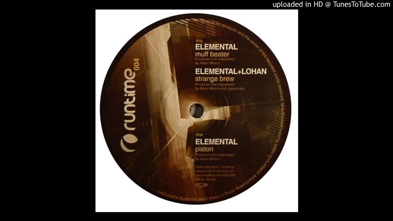 Elemental & Lohan Strange Brew  Runtime Records ‎– Runtime 004 2009 Dubstep