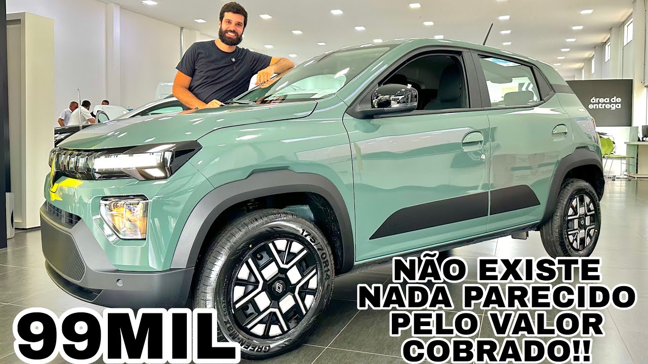 NOVÍSSIMO RENAULT KWID E-TECH 2026 EM DETALHES | O CARRO ELÉTRICO MAIS BARATO DO BRASIL!!