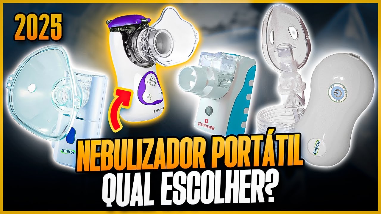 Qual NEBULIZADOR PORTÁTIL Comprar? Descubra os 4 Melhores Modelos para 2025! Inalador Portátil
