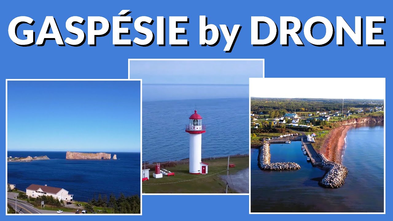 Explore Gaspé Peninsula - Gaspésie, Quebec in 4K! 🌊🏞️ | Stunning Drone Footage 🎥✨