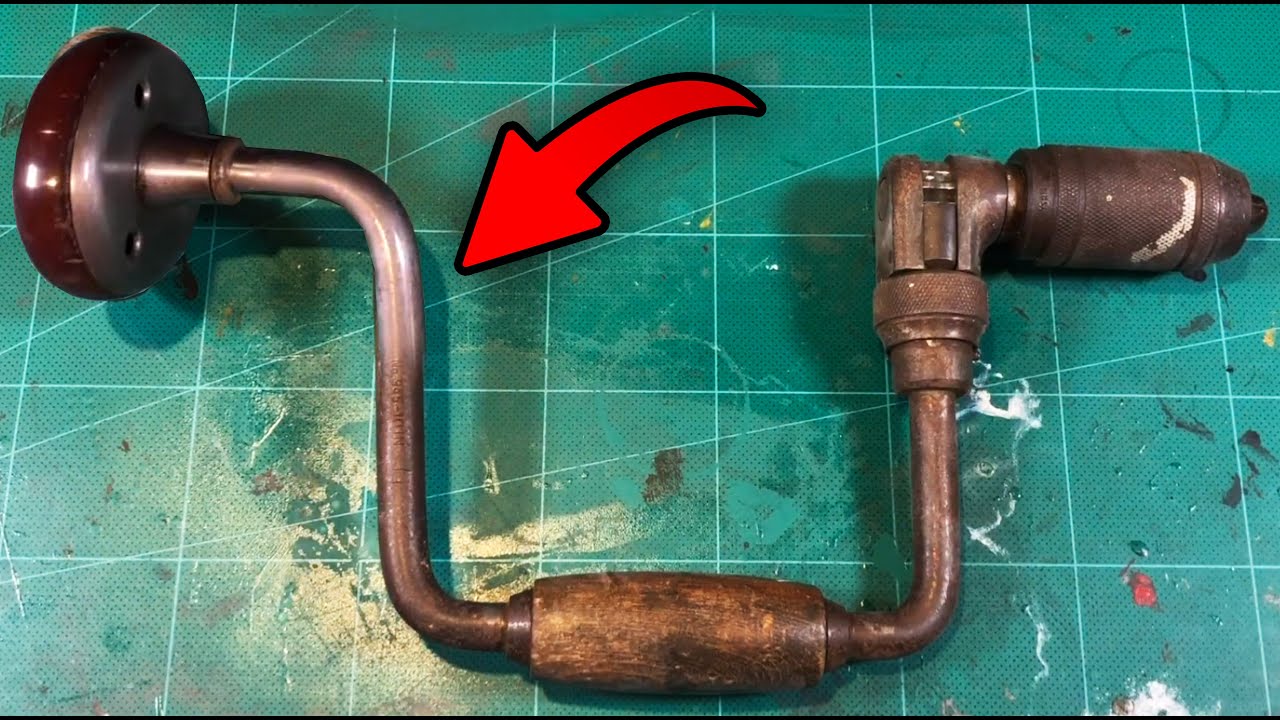 Vintage Bit Brace Restoration and Modification