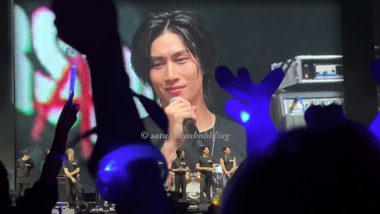 (Eng) Bible's speech (Day 1 & 2) | KinnPorsche World Tour Hong Kong | Live | Fancam 2023