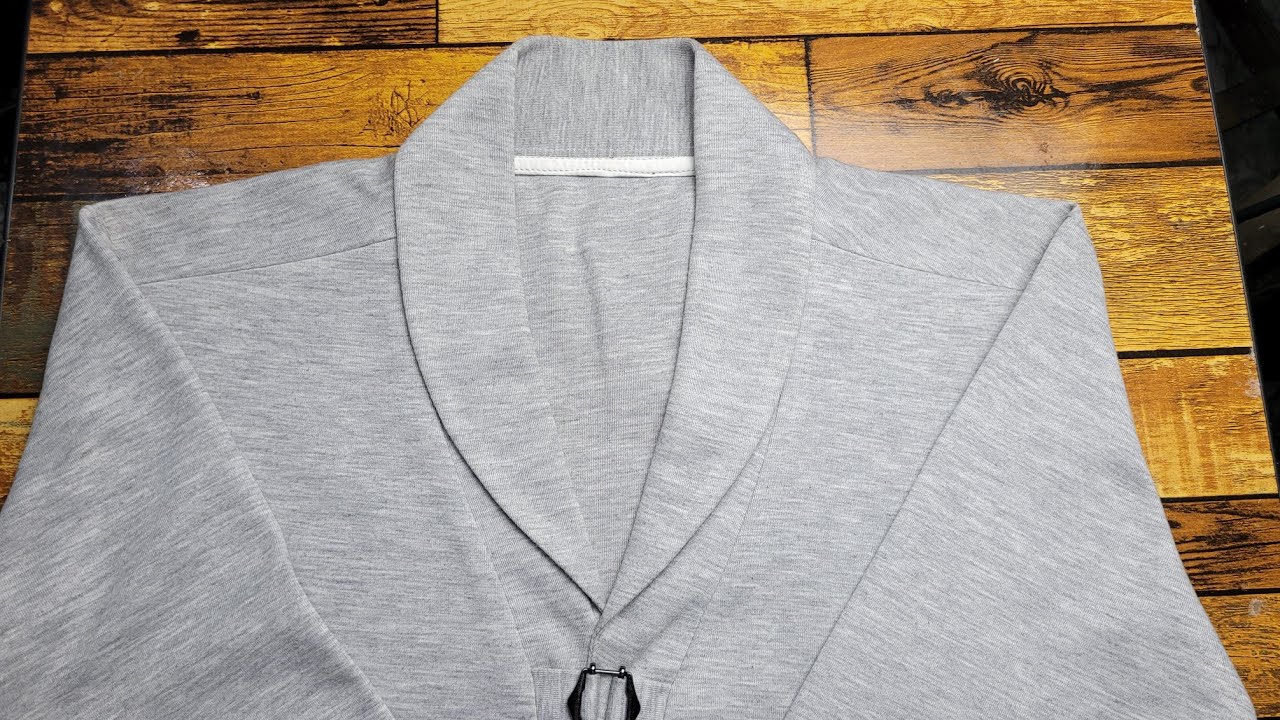 How to Sew a Perfect Shawl Collar | Step by Step Tutorial for Beginners