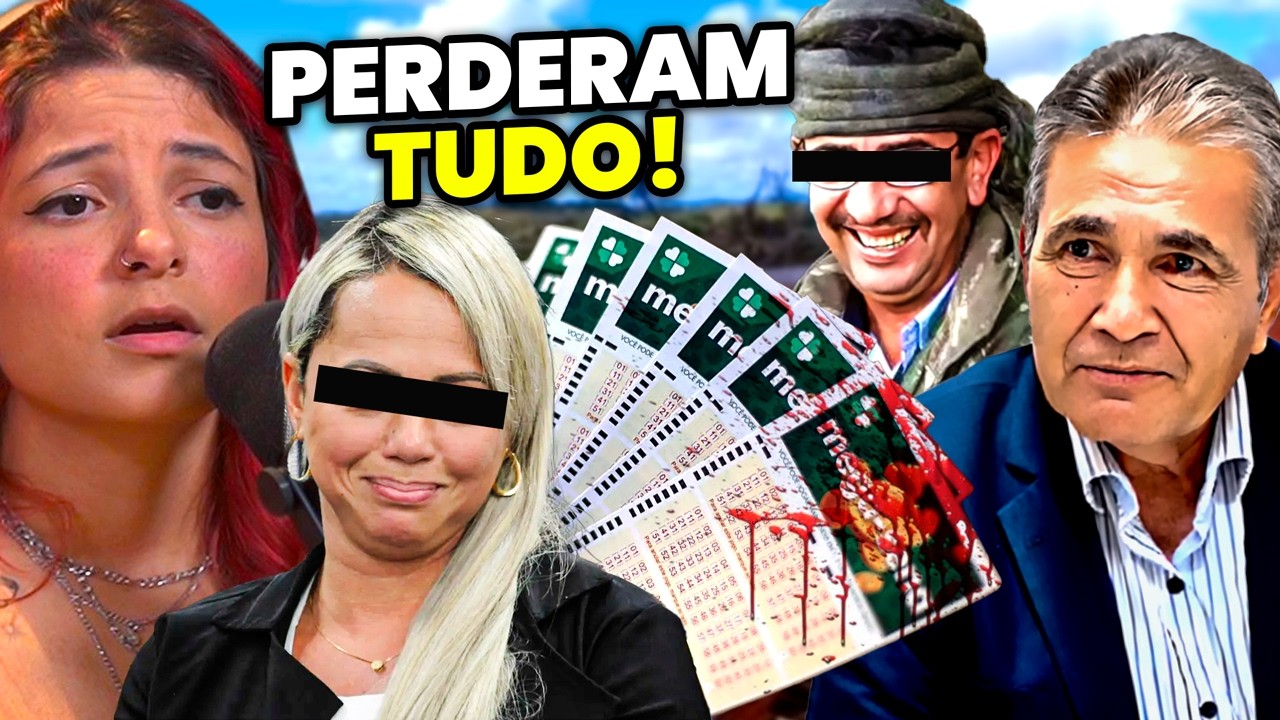 Como GANHADORES da MEGA-SENA conseguem ficar POBRES?! - REACT NOSY DRONE