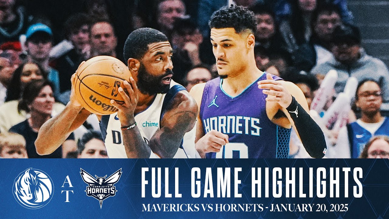 Dallas Mavericks Highlights vs. Charlotte Hornets | January 20, 2025