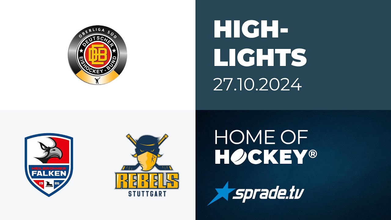 27.10.2024 - Highlights - Heilbronner Falken vs. Stuttgart Rebels