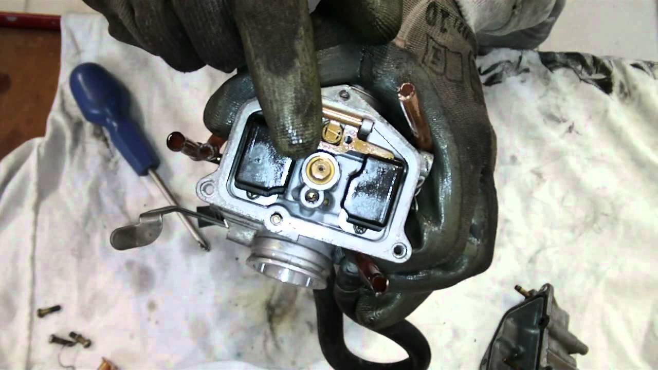 Yamaha DT 125 - Czyszczenie gaźnika dla zielonych / carburetor cleaning