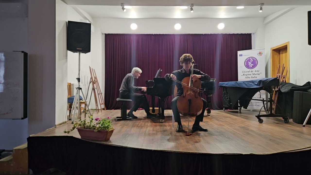 Cello Concerto in A minor, R. Schumann, 1st mov. | Cristian Pop