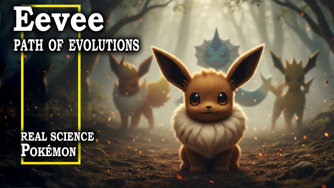 Real Life Pokémon : Eevee Evolution Origin Story Animation | Pokémon Documentary