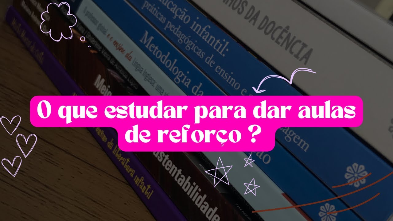 O que eu devo estudar para saber dar aulas de reforço escolar? #reforçoescolar #aulaparticular