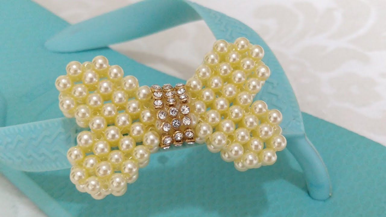 Laço de Pérolas 3D PERFEITO | Para CHINELOS, TIARAS | Cícero Alencar