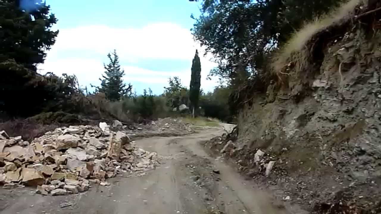 Corfu, Kerkira  - Choose HD - Dassia To Acharavi Road Trip Via Spartilas and Episkepsi.