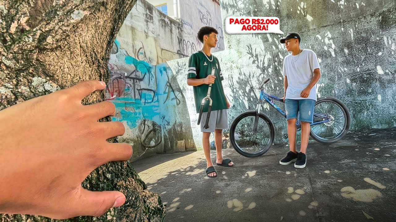 Comprei uma suspensão por 10 Reais no leilão clandestino…
