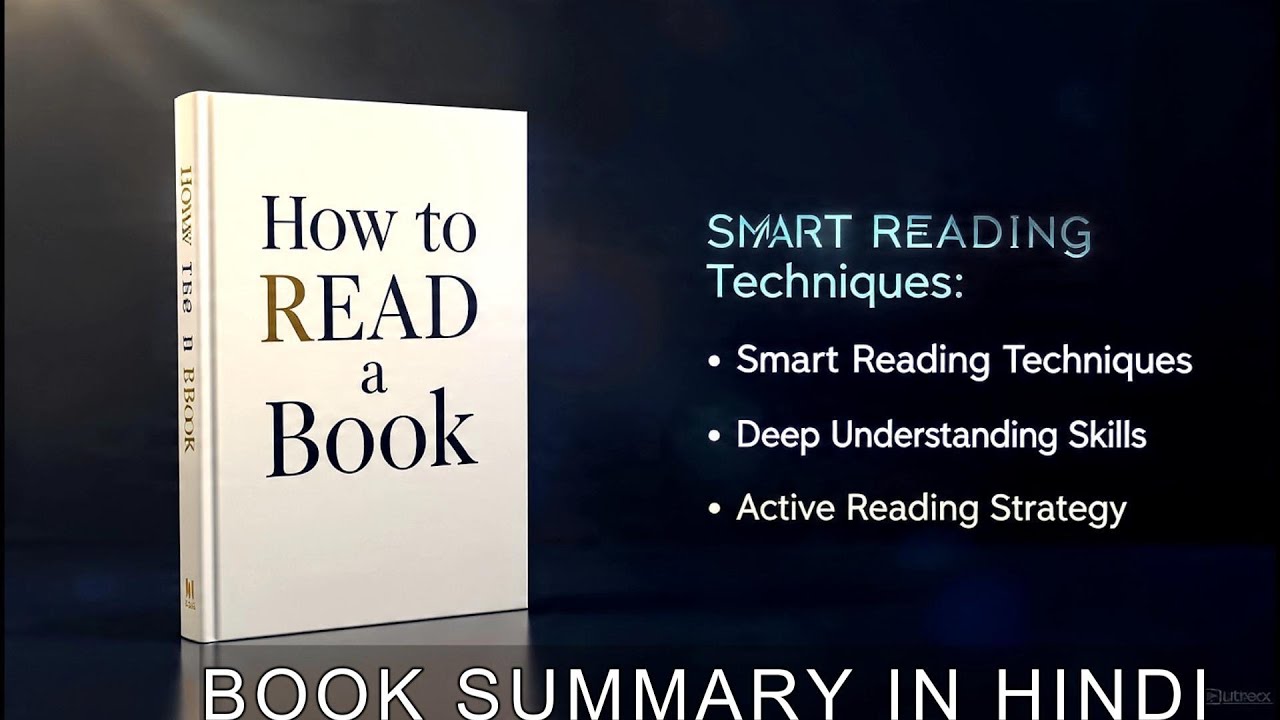 HOW TO READ A BOOK🌍 💦🔥BOOK SUMMARY IN HINDI