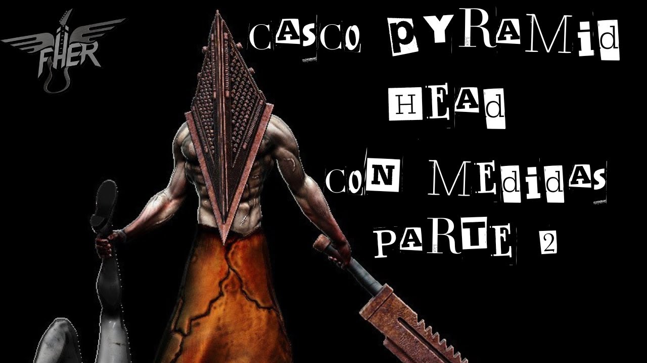 Casco Pyramid Head con medidas 2da parte