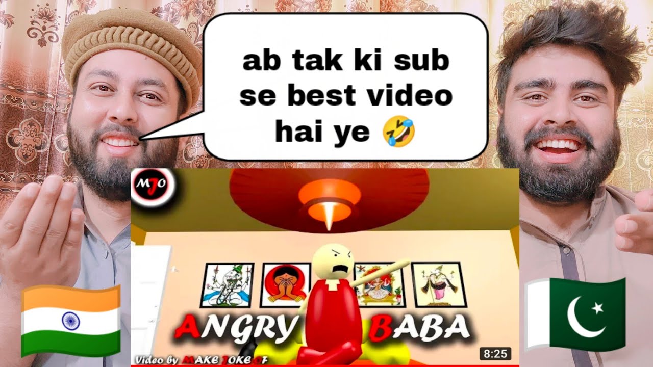 MAKE JOKE OF ||MJO|| ANGRY BABA | Reaction By | Pakistani Real Reactions|