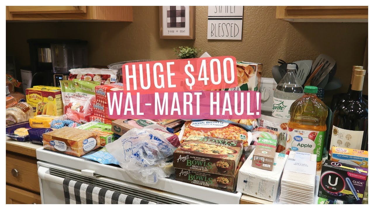 HUGE $400 WALMART PICK UP HAUL!