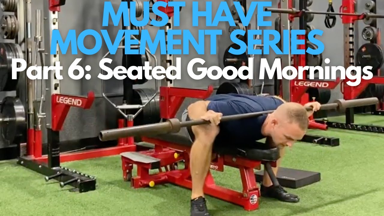 Seated Good Morning (THE BEST HIP ROTATION EXERCISE) - Must Have Movement Series Part 6