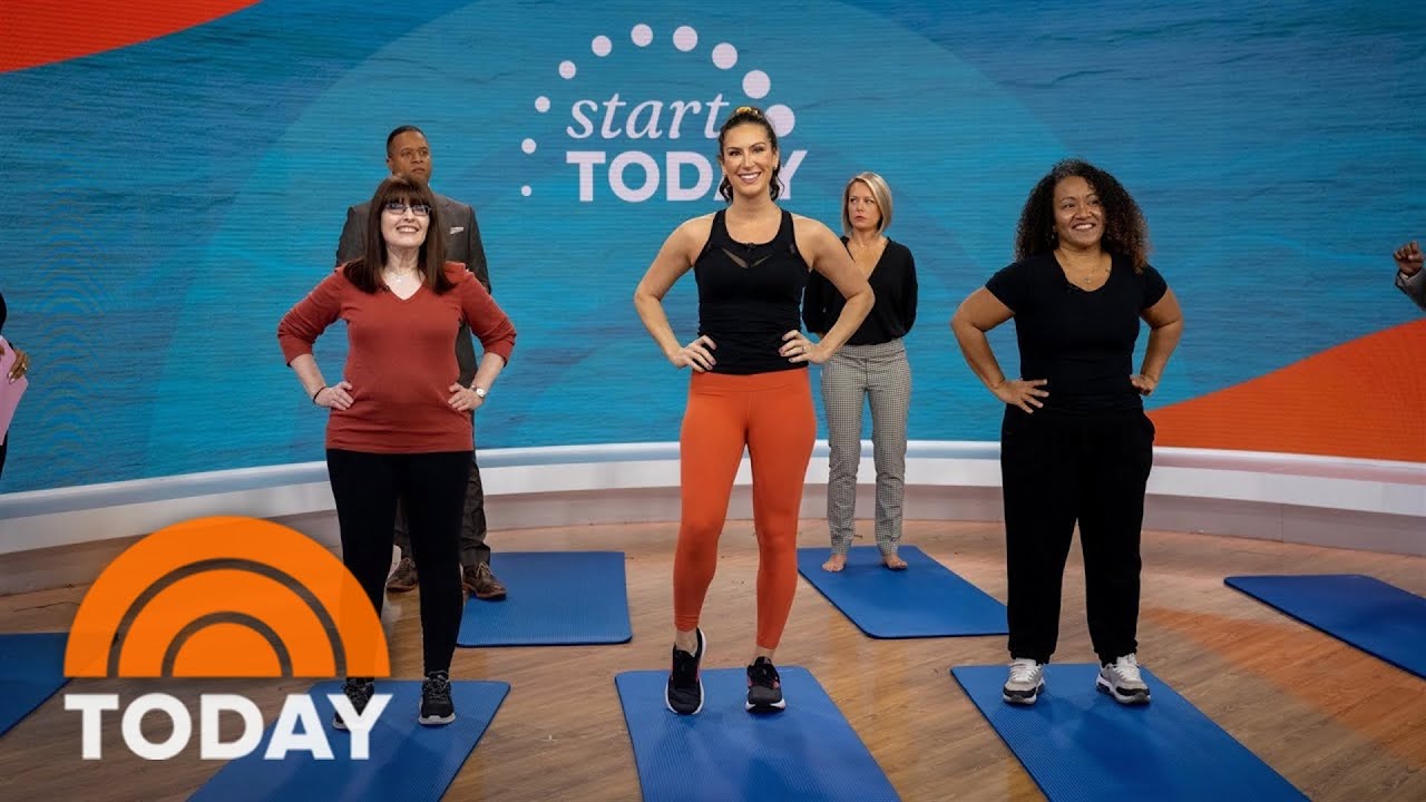 Inspiration from the Start TODAY community and simple workouts