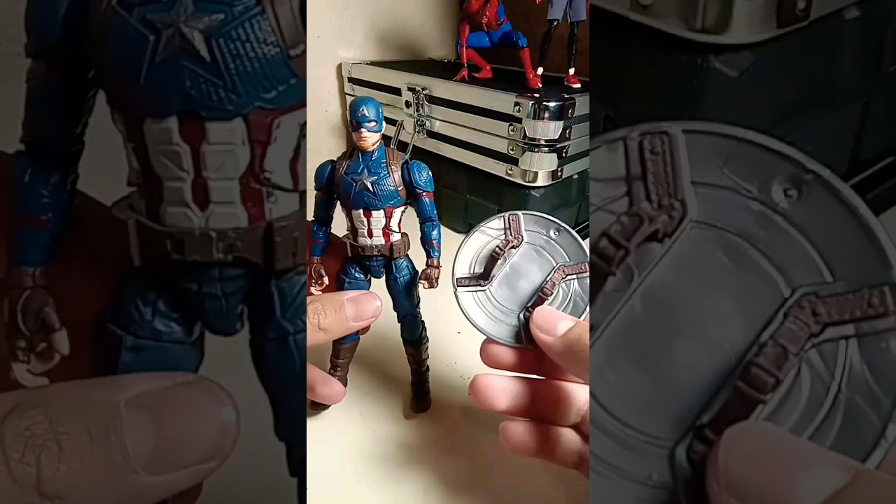 My custom marvel legends Captain America! #collector #marvel #marvellegends #endgame #captainamerica