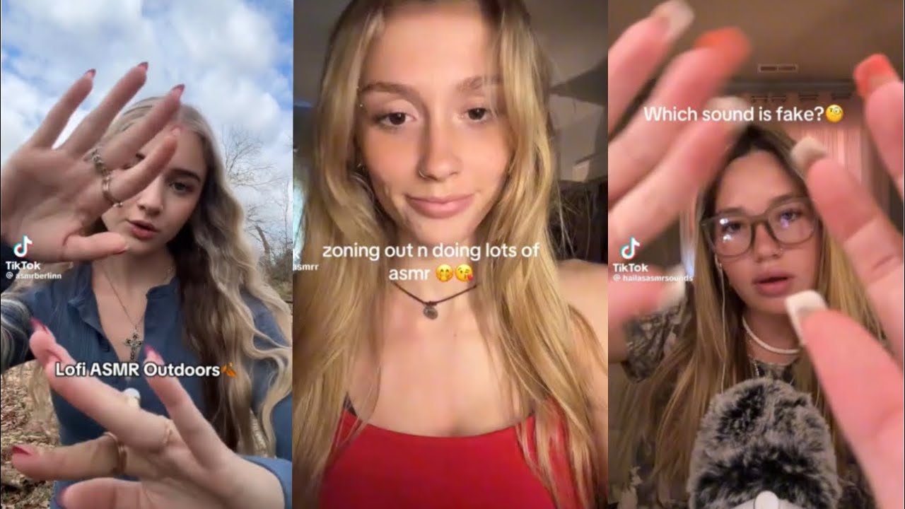 😴💤ASMR TikTok Compilation LOFI EDITION | Satisfying, Relaxing, Mouth Sounds, Triggers, Tingles