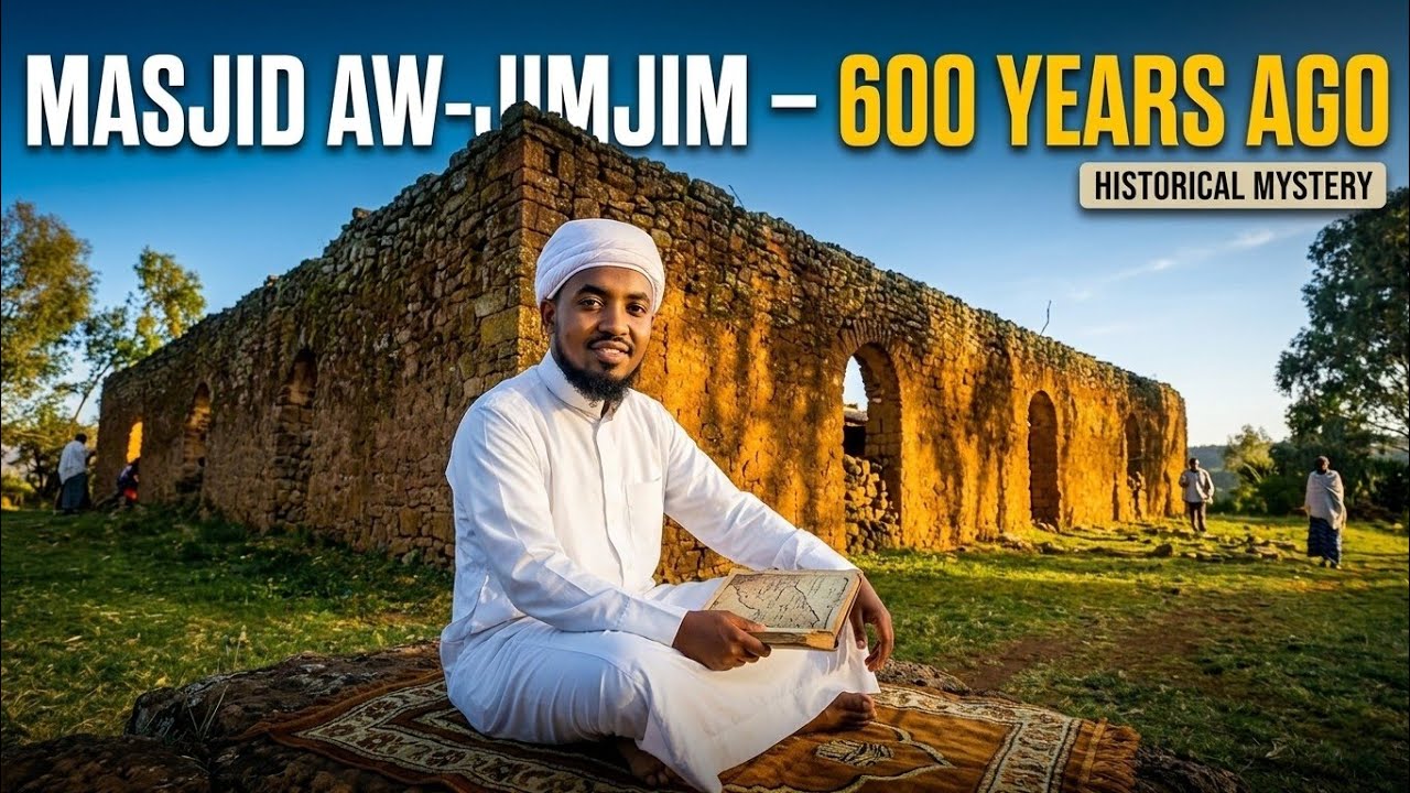 A mosque that was built 600 years ago in Ethiopia Aw-Jimjim | masjida Aw-jimjim wagga 600 dura...
