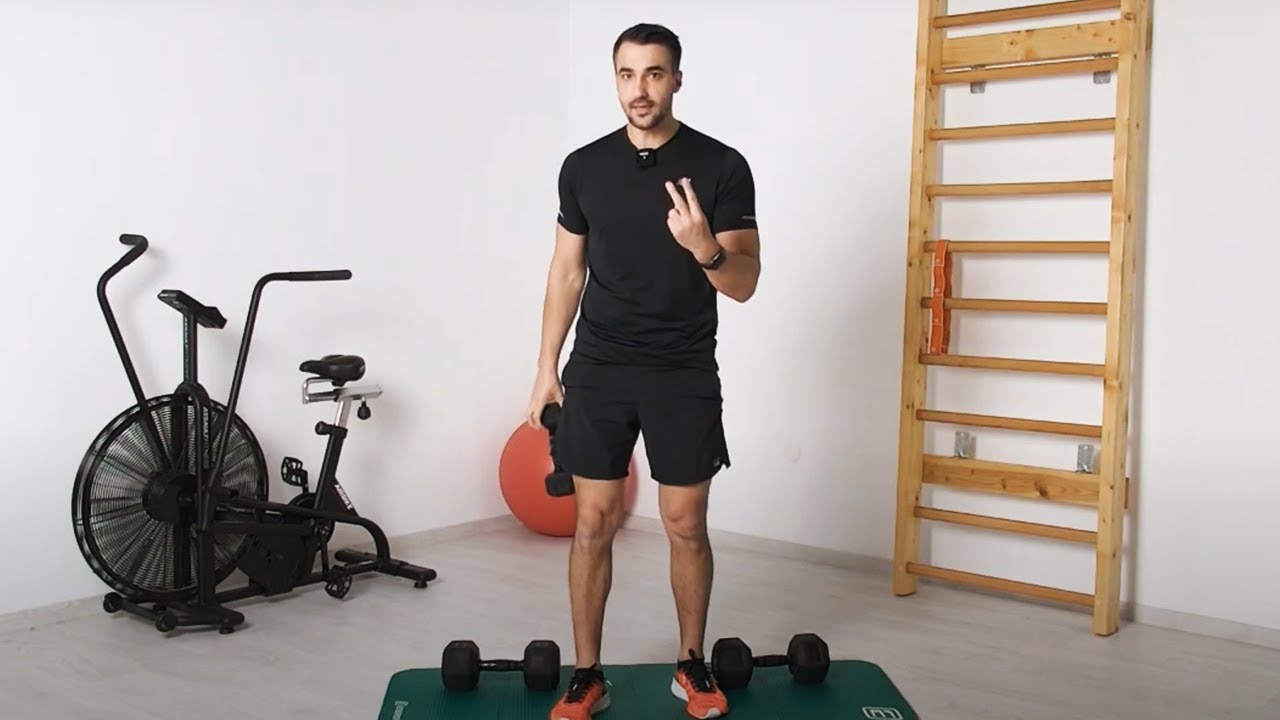 Dumbbell fat burning workout!