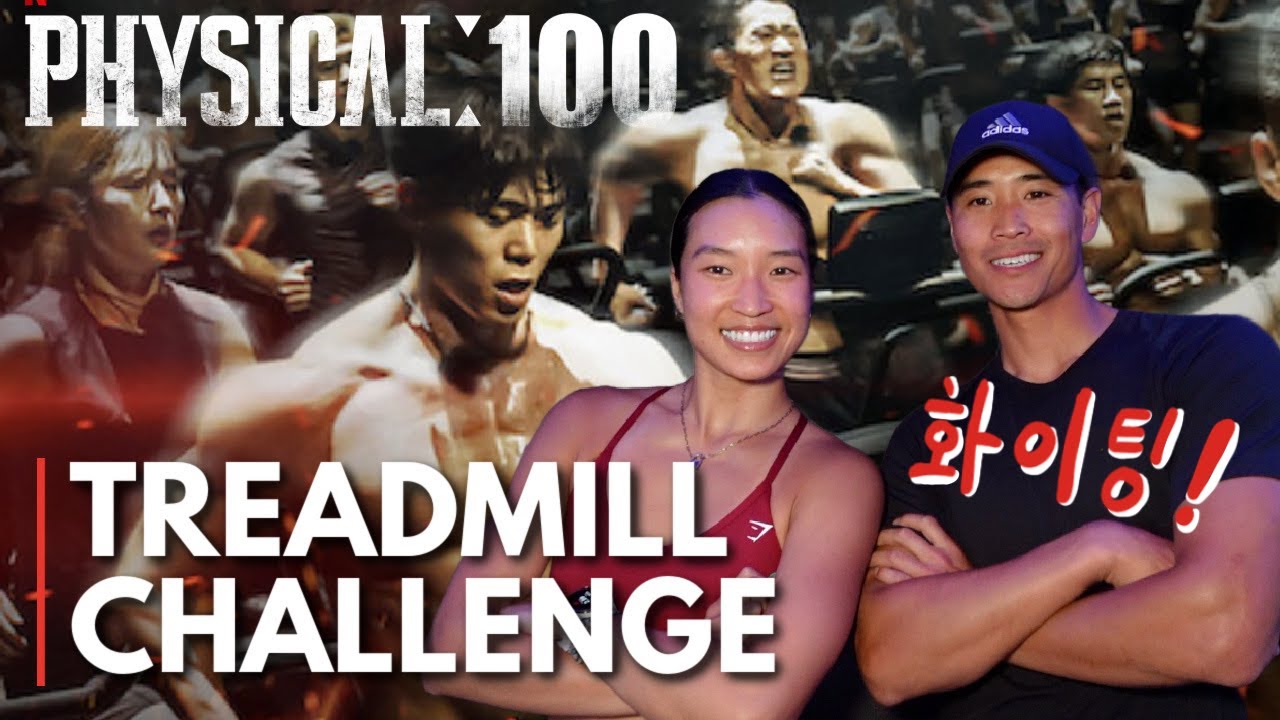 Trying the PHYSICAL 100 TREADMILL CHALLENGE 💯 Manual Treadmill Endurance Run