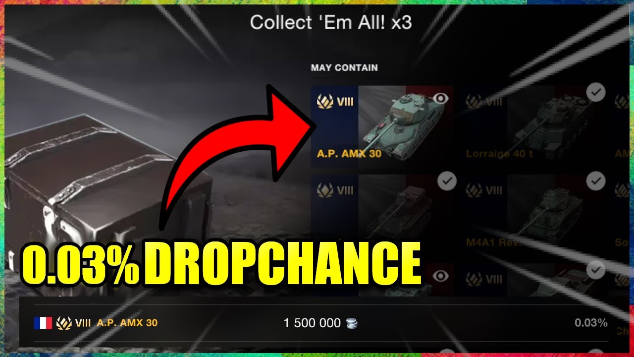 AltProto AMX 30 - NOVÝ TANK s 0.03% DROPCHANCE? | WoT Blitz