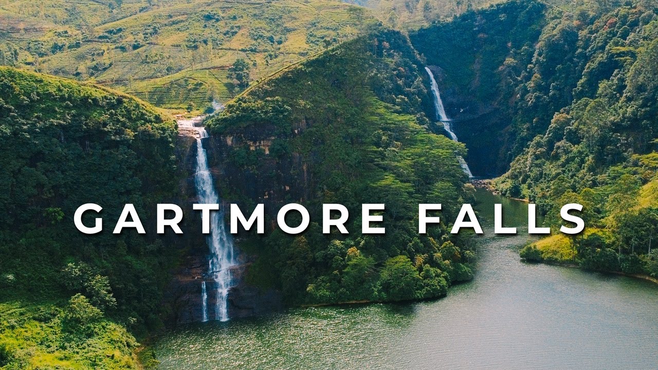 Stunning Aerial View of Gartmore & Moray Falls Flowing into Maussakelle Reservoir 🌊✨