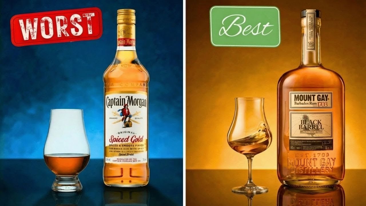 10 Famous Rum Brands RANKED Worst to Best