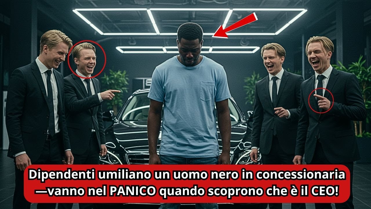 Dipendenti umiliano un Uomo Nero in concessionaria&mdash;vanno nel PANICO quando scoprono che &egrave; il CEO!